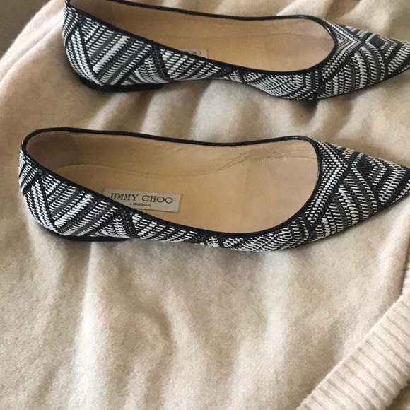Jimmy Choo woven flats - Picture 3 of 5